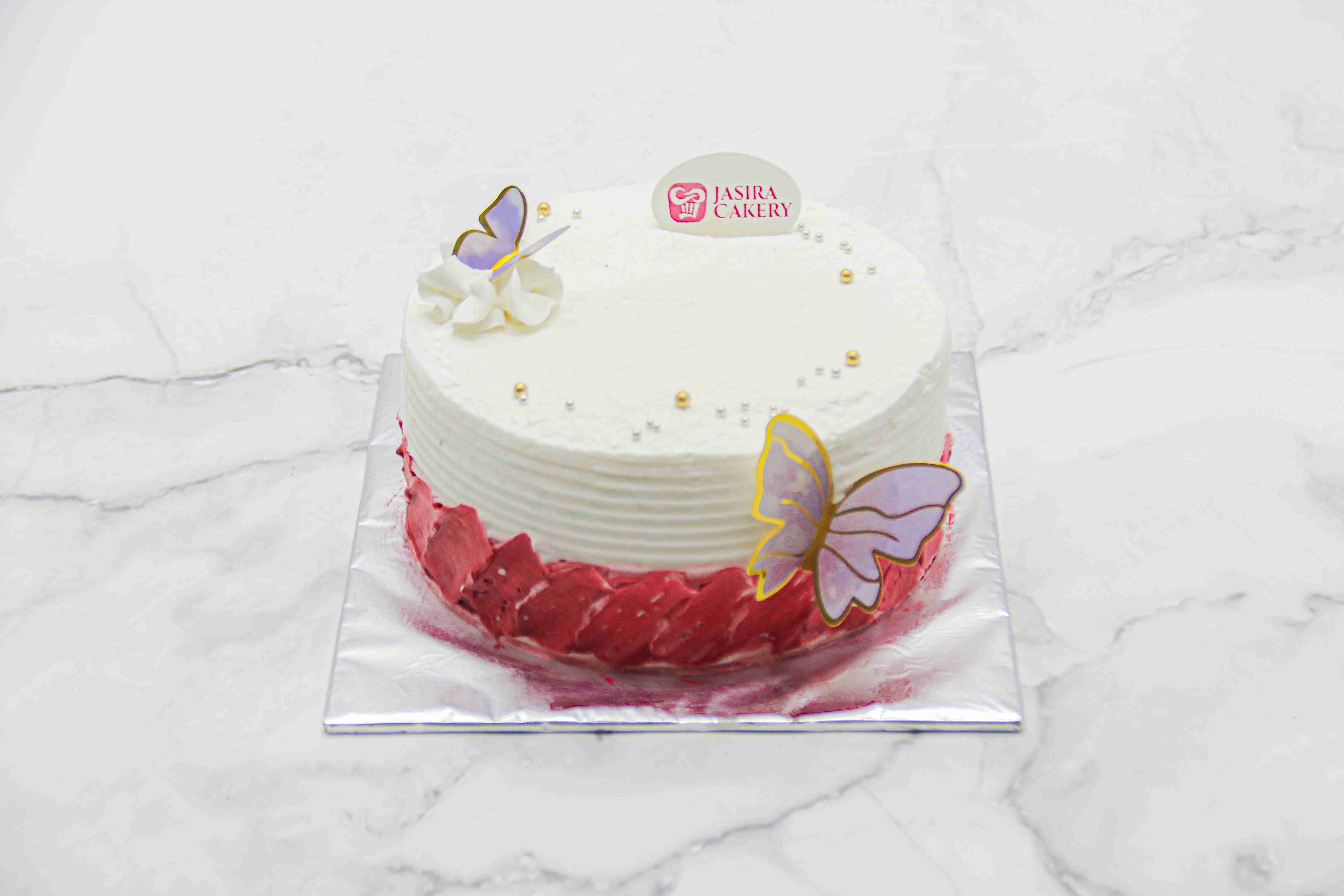 Velvet Bloom Cake